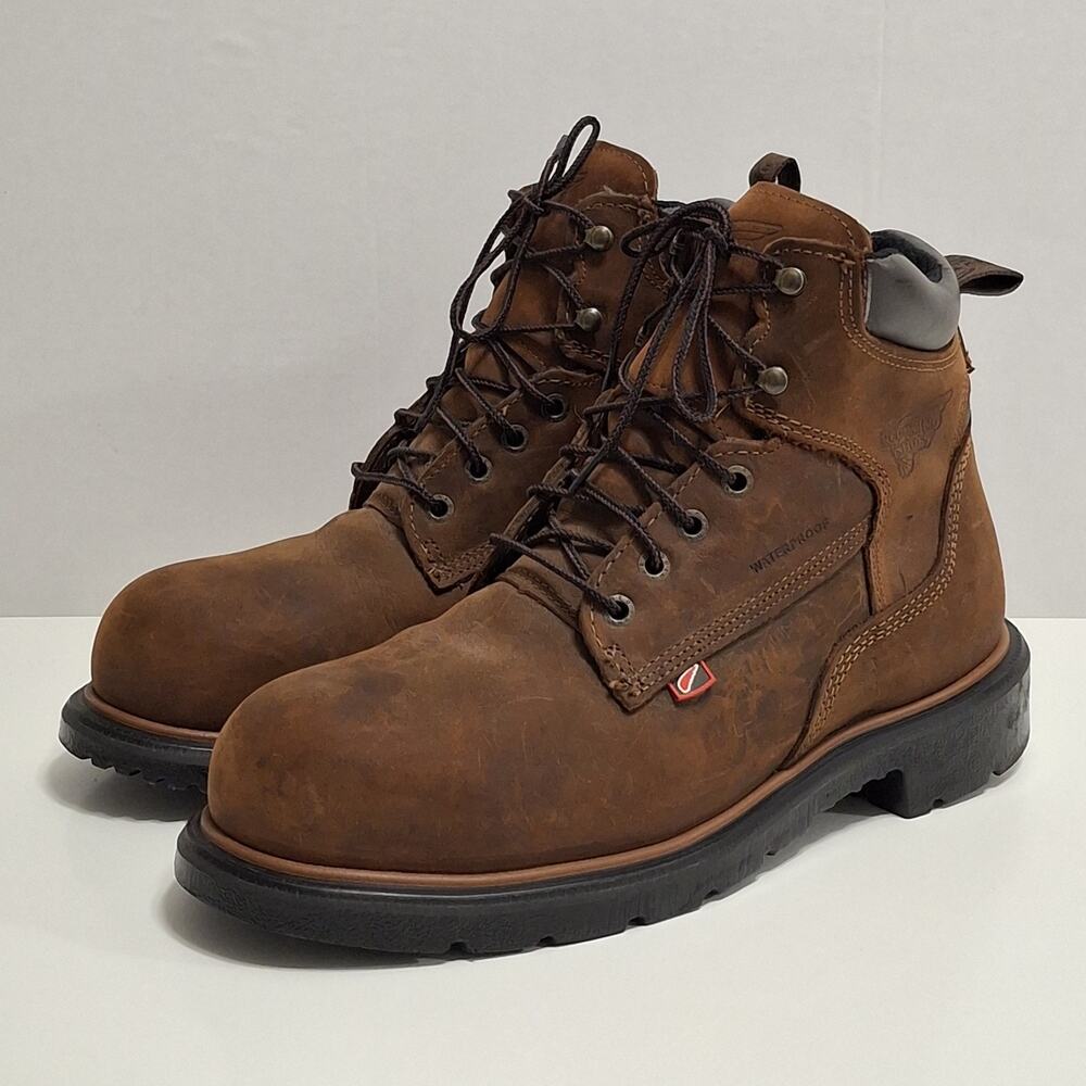 Red Wing DynaForce 4215 Men’s 6-Inch Waterproof Steel Toe Work Boots USA - 9.0D